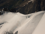 climbers on Mt Blanc