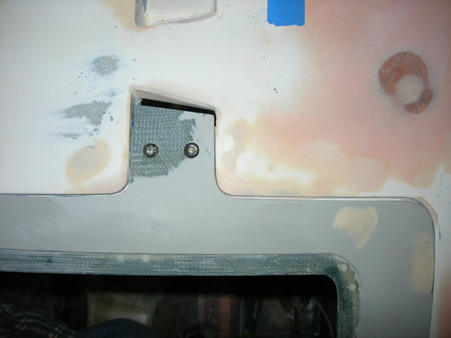 Port aft hinge mounted as well.