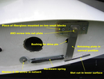 Mod for positive retention of tailplane, N262WF