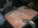 Door tang and hinge drilling tools 1.