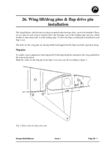 CBM - 26 - WING & FLAP PIN INSTALLATION