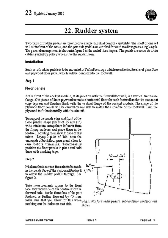 CBM - 22 - RUDDER SYSTEM