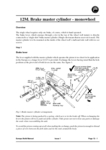 CBM - 12M - BRAKE MASTER CYLINDER MONOWHEEL