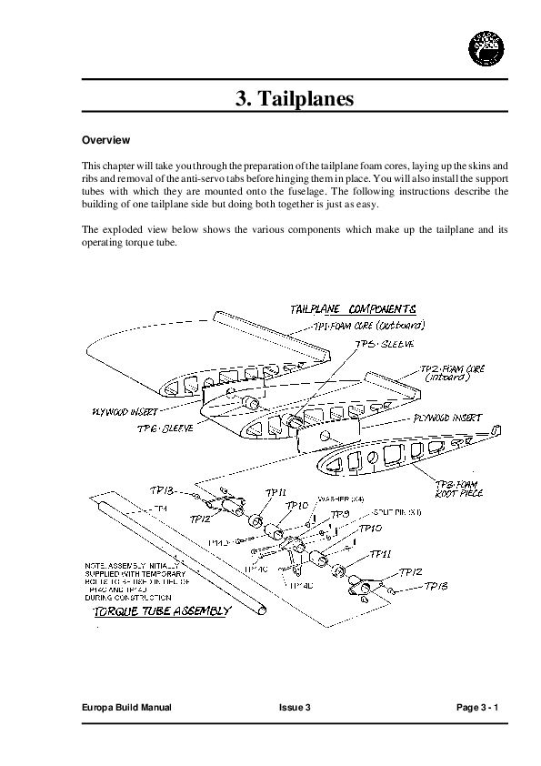 CBM - 3 - TAILPLANE