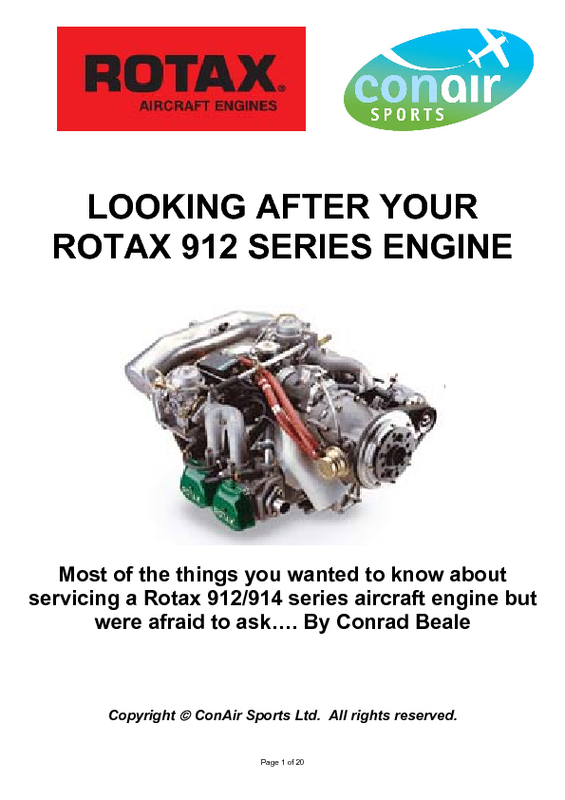 Rotax91X Maintenance