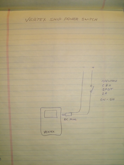 Vertex 700 power switch wiring.