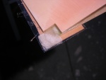 Broken edge of starboard aileron 3.