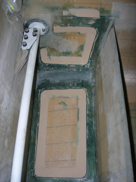 Fill and sand 2.