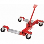 Wheel dolly with lever lift 2.
