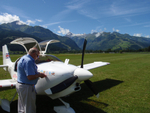 Bob Harrison  G-PTAG at Zell Am See