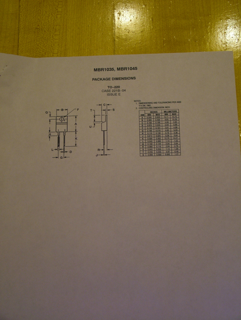 Schottky diode added 5 of 6.