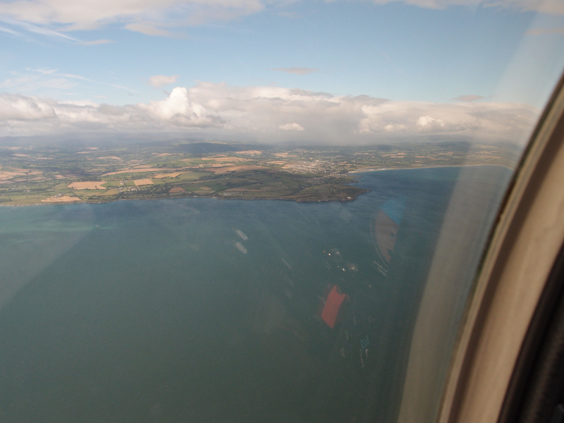 approaching Wicklow head Ireland